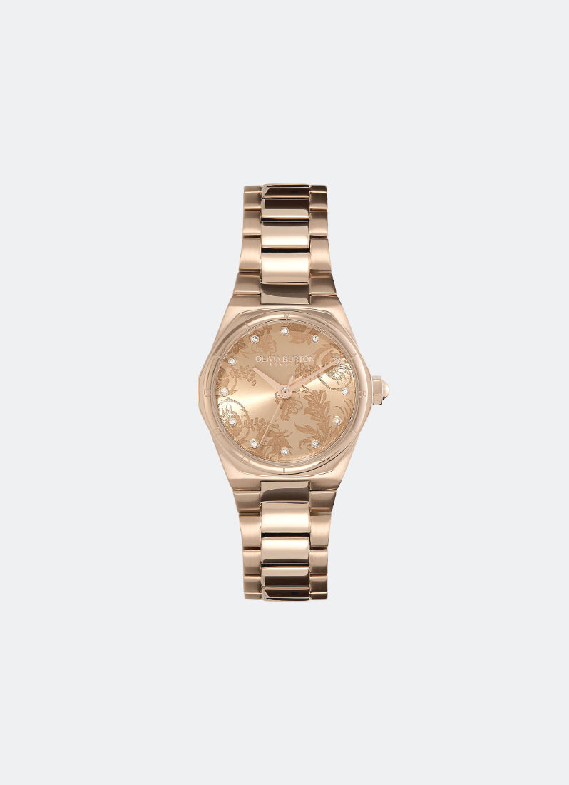 Mini Hexa Carnation Gold Bracelet Watch 28mm - 24000110
