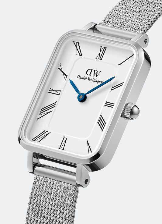 Quadro White Roman Numerals Sterling (20x26) - DW00100690