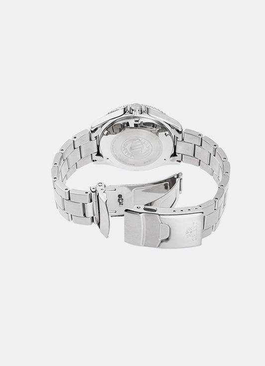 Kamasu Mako III Automatic Day Date Red Dial Metal Silver 41.8mm RA-AA0814R