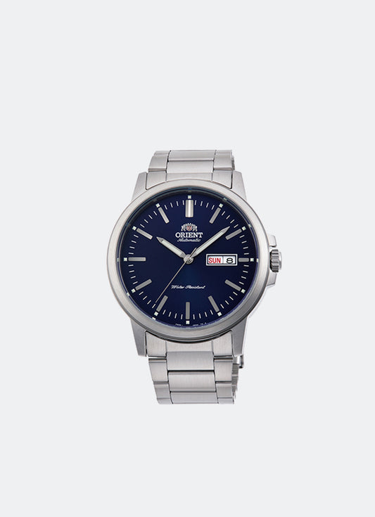 Commuter Automatic Day Date Blue Dial Metal Silver 41.9mm RA-AA0C02L