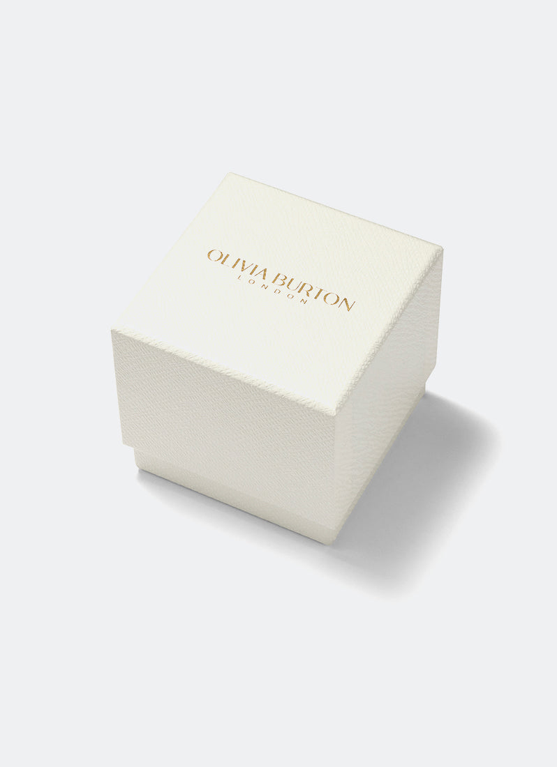 Bee Ultra Slim Carnation Gold Mesh Watch 28mm - 24000020