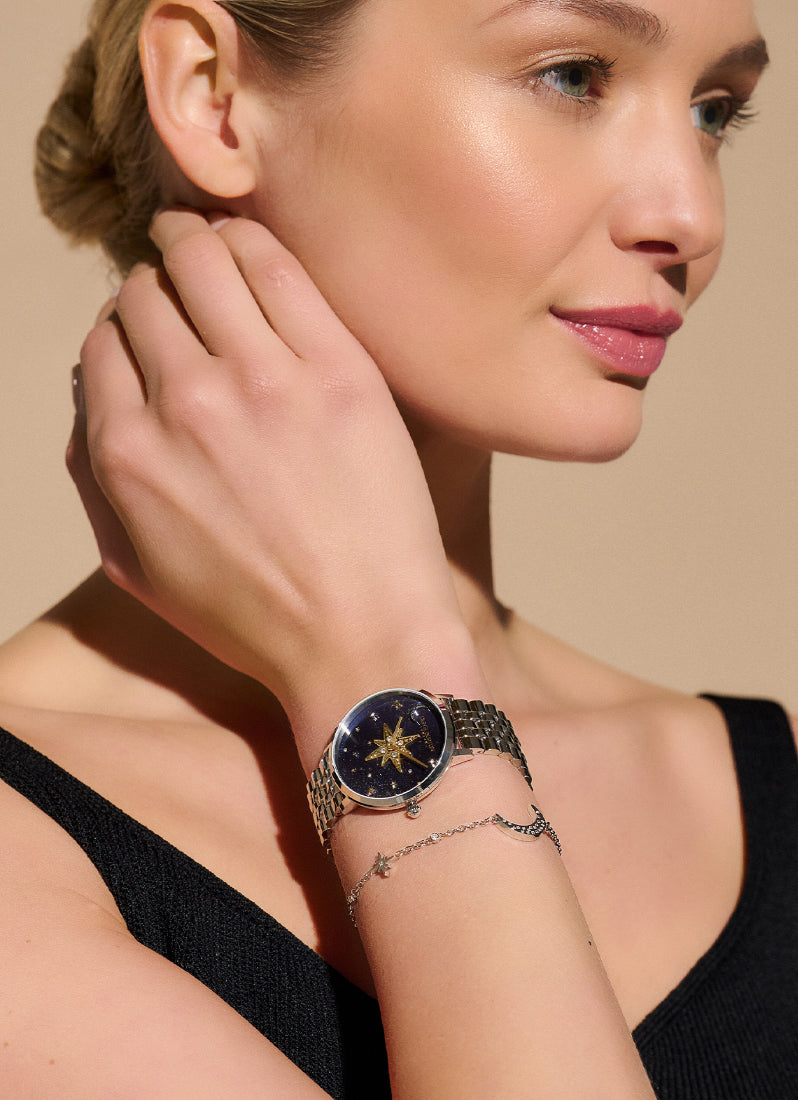 Celestial Nova Blue Dial Bracelet Watch 35mm - 24000080