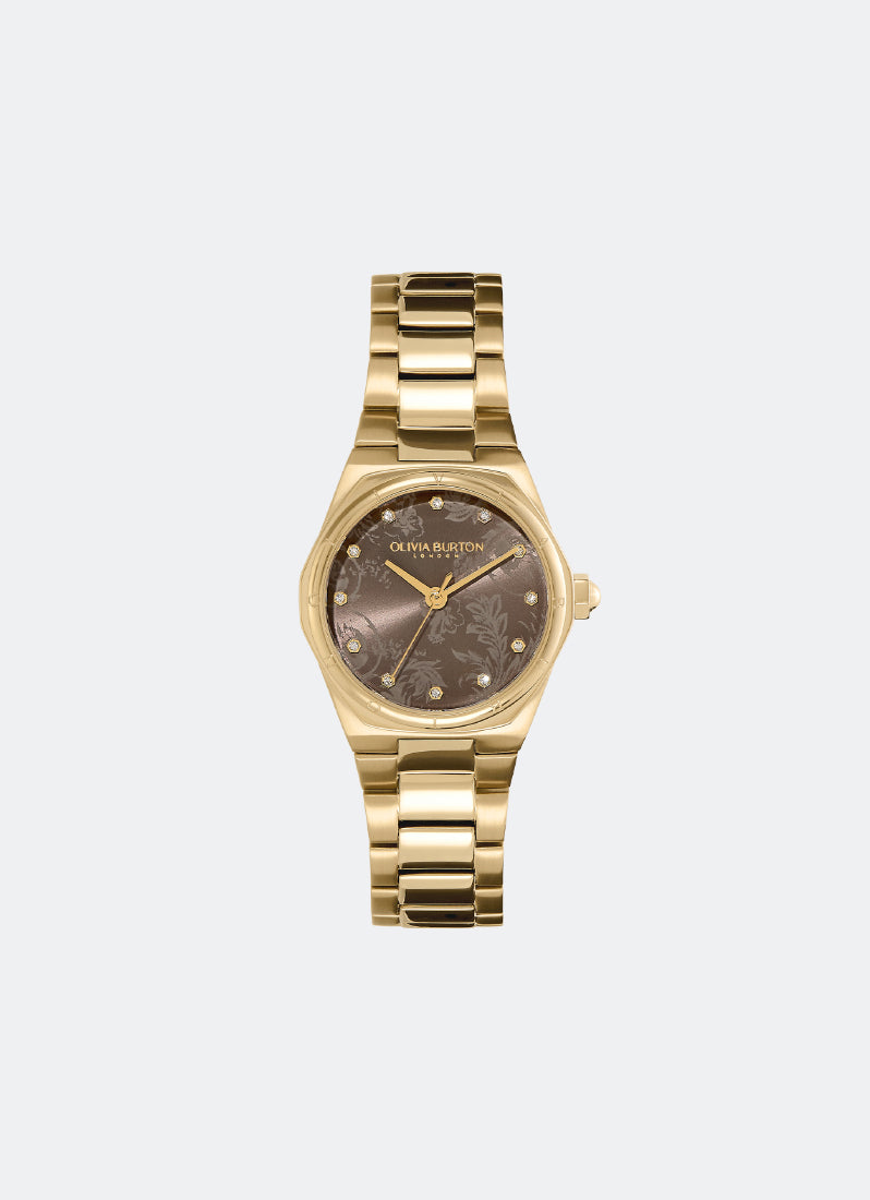 Mini Hexa Mushroom & Gold Bracelet Watch 28mm - 24000107