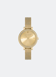 Vintage Bead Gold Mesh Watch 30mm - 24000161