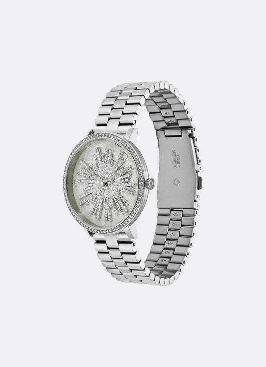 Ice Burst Silver & Light Grey Bracelet Watch 35mm - 24000187