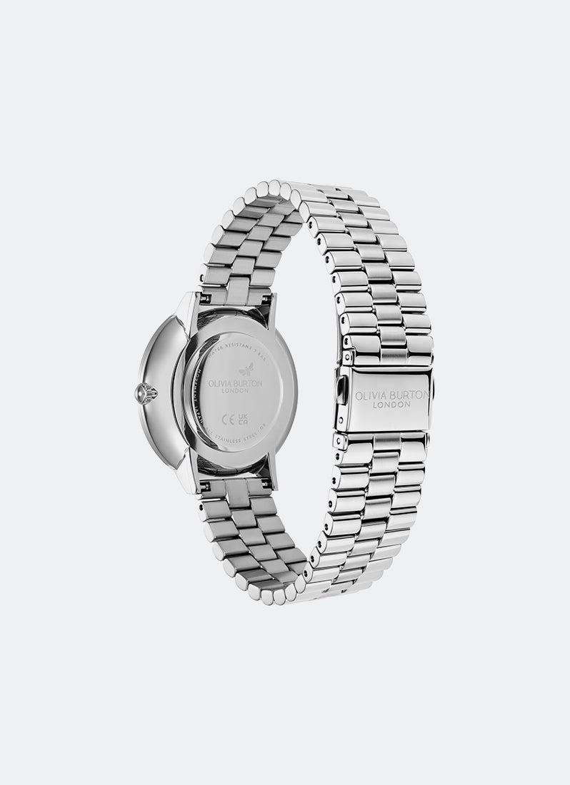 Ice Burst Silver & Light Grey Bracelet Watch 35mm - 24000187