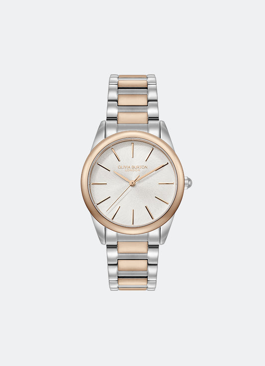 Classic Glowful White & Two-Tone Bracelet 34mm - 24000240