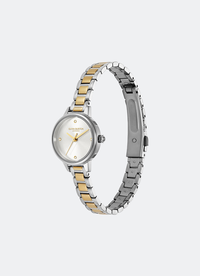 Classic Mini White & Two Tone Bracelet 23mm 24000241