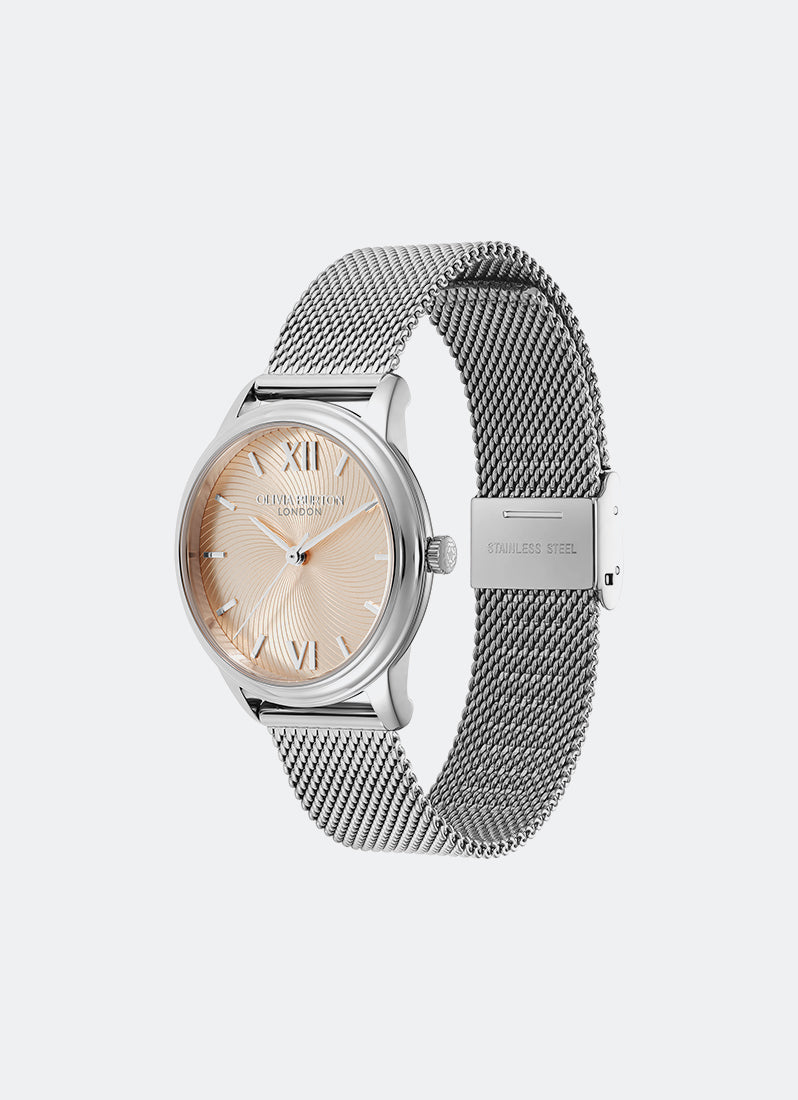 Classic Swirl Trench Coat & Silver Mesh 32mm 24000277