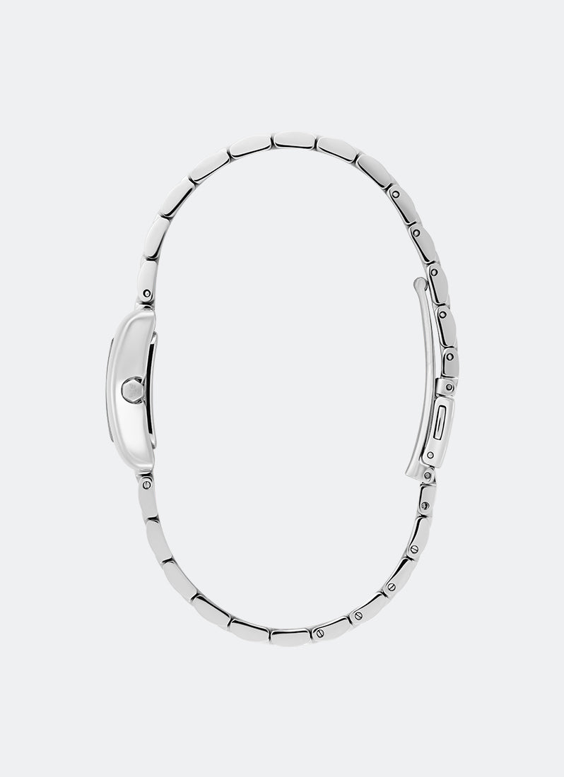 Olivia Burton Mini Grove White & Silver Bracelet 16mm Side
