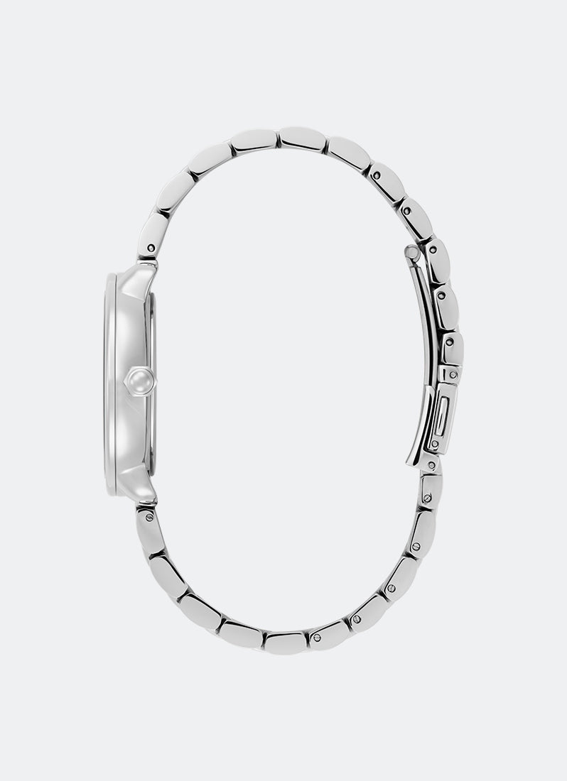 Olivia Burton Moonphase Silver Bracelet 34mm Side