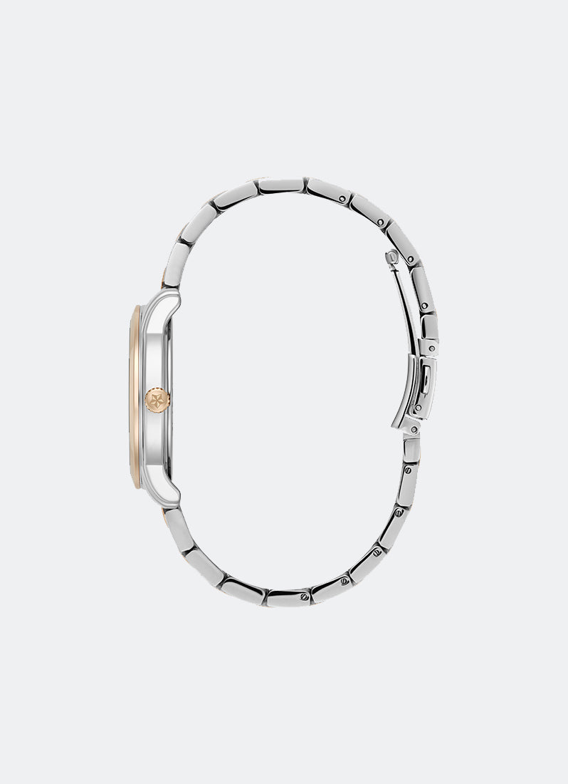 Modern Classics Colour Wave Blush Ombre Sunray Dial, SS/GP Case, Two Tone Bracelet - 36mm 24000321
