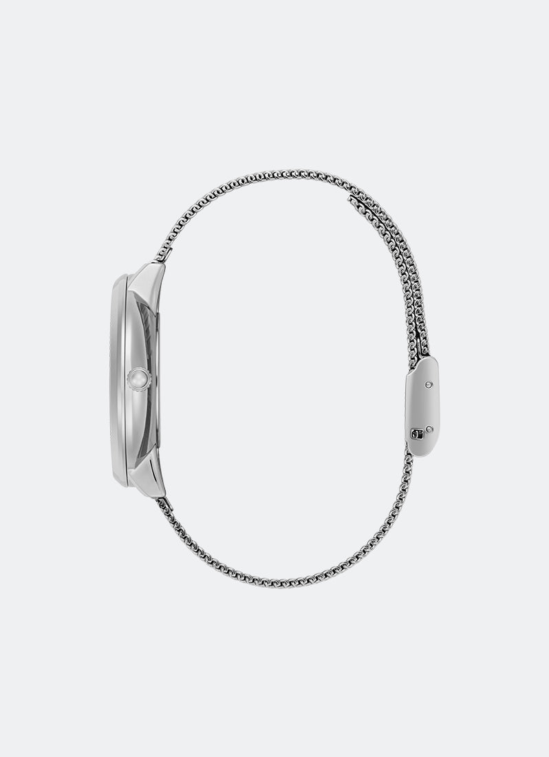 Olivia Burton Signature Celestial Nova Grey Nebulae & RG Dial, SS Case, SS Mesh - 35mm Side