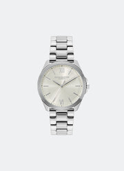 Olivia Burton Sport Luxe Chiswick Ivory Sunray Dial, SS Case, SS Bracelet - 36mm Front