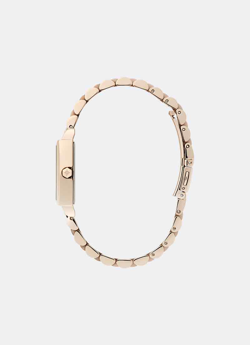 Signature Celestial Townhouse Black & Rose Gold Bracelet - 21mm 24000380