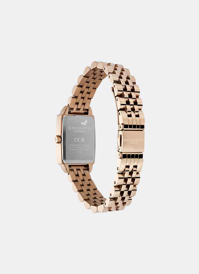 Signature Celestial Townhouse Black & Rose Gold Bracelet - 21mm 24000380