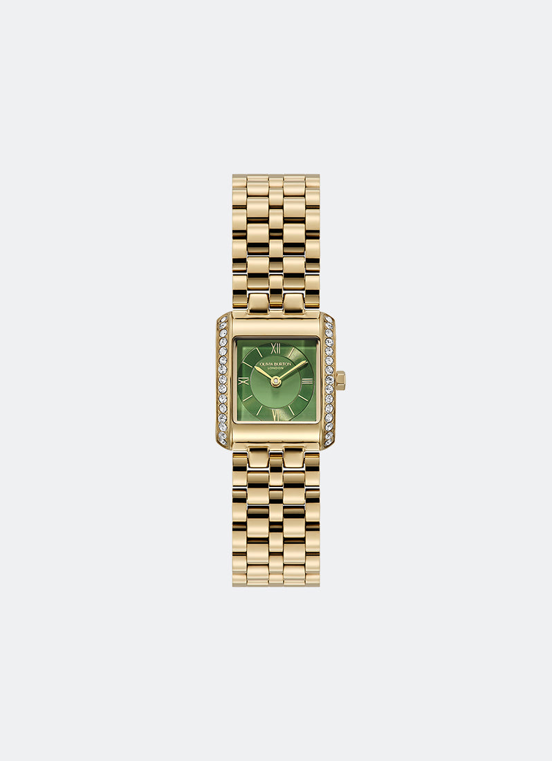 Classic Berkley Green & Gold Bracelet - 21mm 24000382