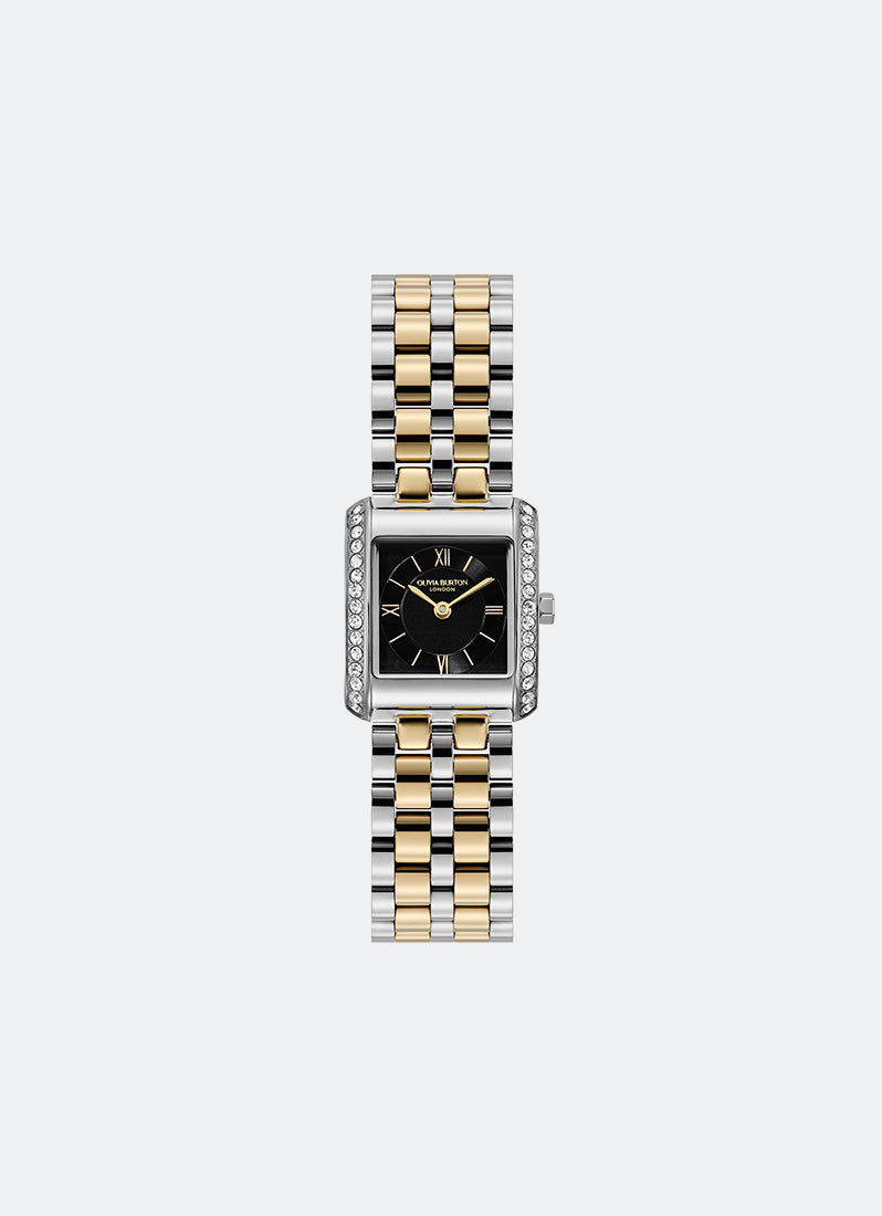 Classic Berkley Black & Two Tone Bracelet - 21mm 24000383