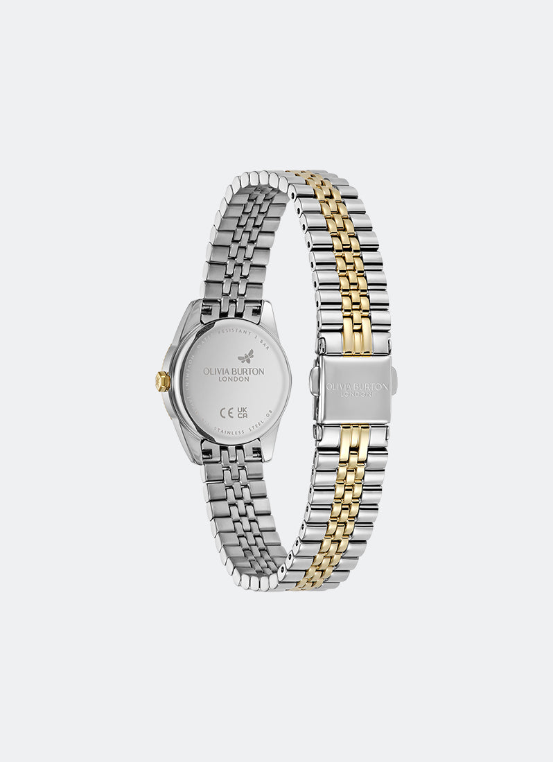 Sports Luxe Highbury Forest Green & Two Tone Bracelet - 25mm 24000387