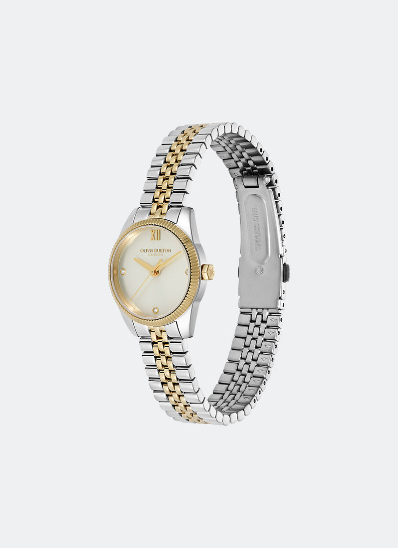 Sports Luxe Highbury Ivory & Two Tone Bracelet - 25mm 24000439