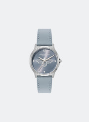 Modern Classics Bee Chalk Blue Dial, SS Case, Blue Leather - 30mm 24000343