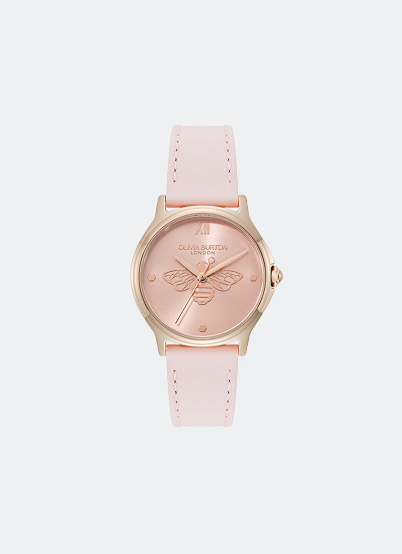 Modern Classics Bee Prim Rose Dial, RG Case, Prim Rose Leather 30mm - 24000345