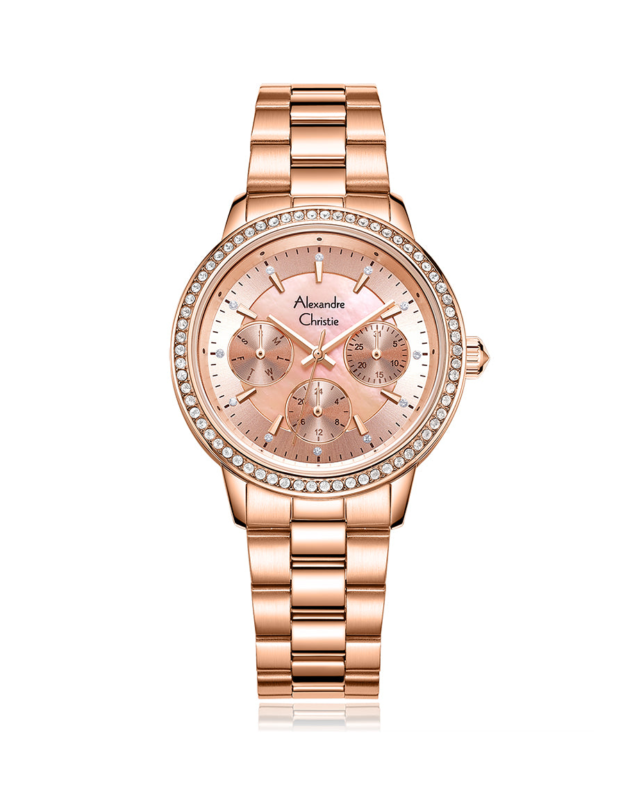 Passion Boyfriend Band Multifunction Rose Gold Rose Gold 35mm - AC2A53BFBRGLN
