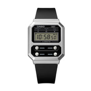 Digital Black Resin Strap Unisex