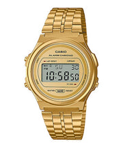 Casio Digital Gold Stainless Steel Strap Unisex