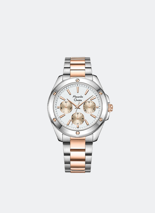 Passion Boyfriend Band Multifunction Silver White 36mm - AC2A72BFBTRSL