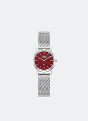 Ladies Passion Ladies Band Quartz Silver Red Dial 24mm - AC2B66LHBSSRE
