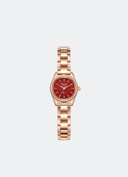 Ladies Passion Ladies Band Quartz Rose Gold Red Dial 21mm AC2B68LHBRGRE