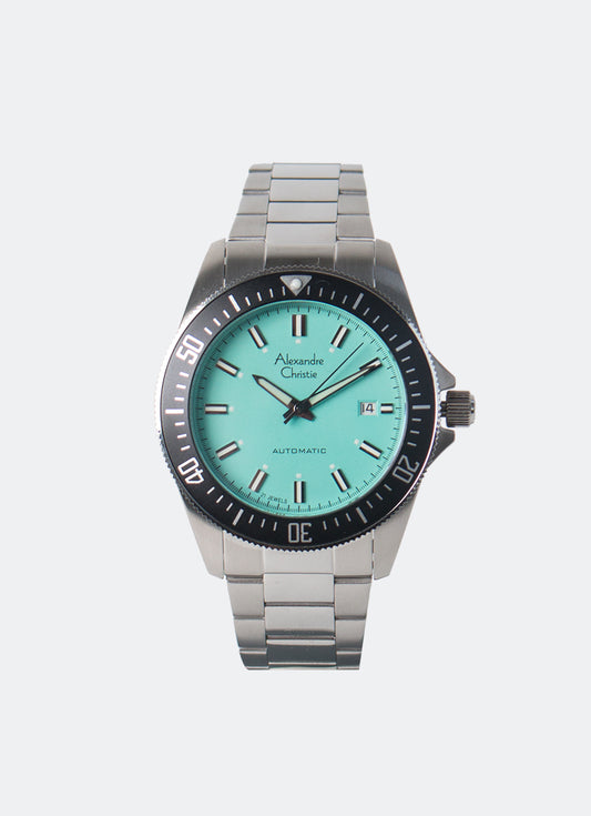 Automatic Men Band Date Silver Tosca Dial 42 mm AC6676MABSSLB