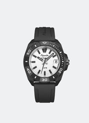 Sport Men Band Date Black White Dial 44mm AC6684MDRIPSL