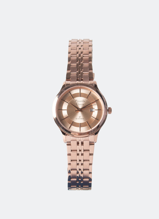 Classic Steel Ladies Band Date Rose Gold Rose Gold Dial 31mm - AC8348LDBRGLN