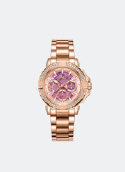 AC Collection Boyfriend Rose Gold Pink Dial Rose Gold Stainless Steel Rose Gold Bracelet- 36mm AC9205BFBRGLKDR
