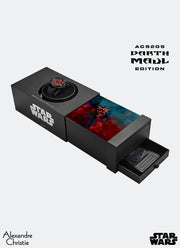 Star Wars Darth Maul Limited Edition Gift Set Chronograph Men Deep Red with Black & Yellow Accents Black Stainless Steel Black Premium Rubber - 45mm AC9205MCRDM1