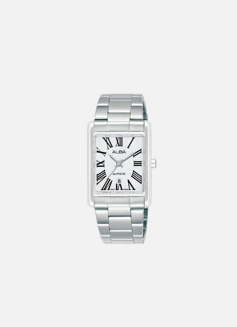 Prestige Quartz Women White Dial Silver Stainless Steel 25.5mm - AH7ET1