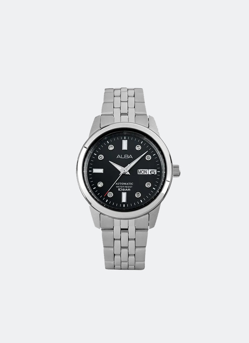 Alba Women Mechanical Black Dial Stainless steel Strap 36mm AL4671