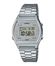 Casio Digital Silver Stainless Steel Strap 35mm Unisex