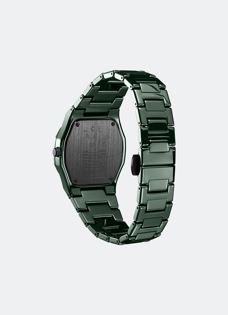 CERAMIC PURE GREEN 37MM D1-CEBU04