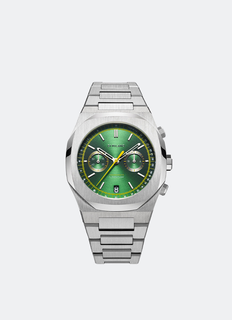 Chronograph Bracelet - Green D1-CHBJ10