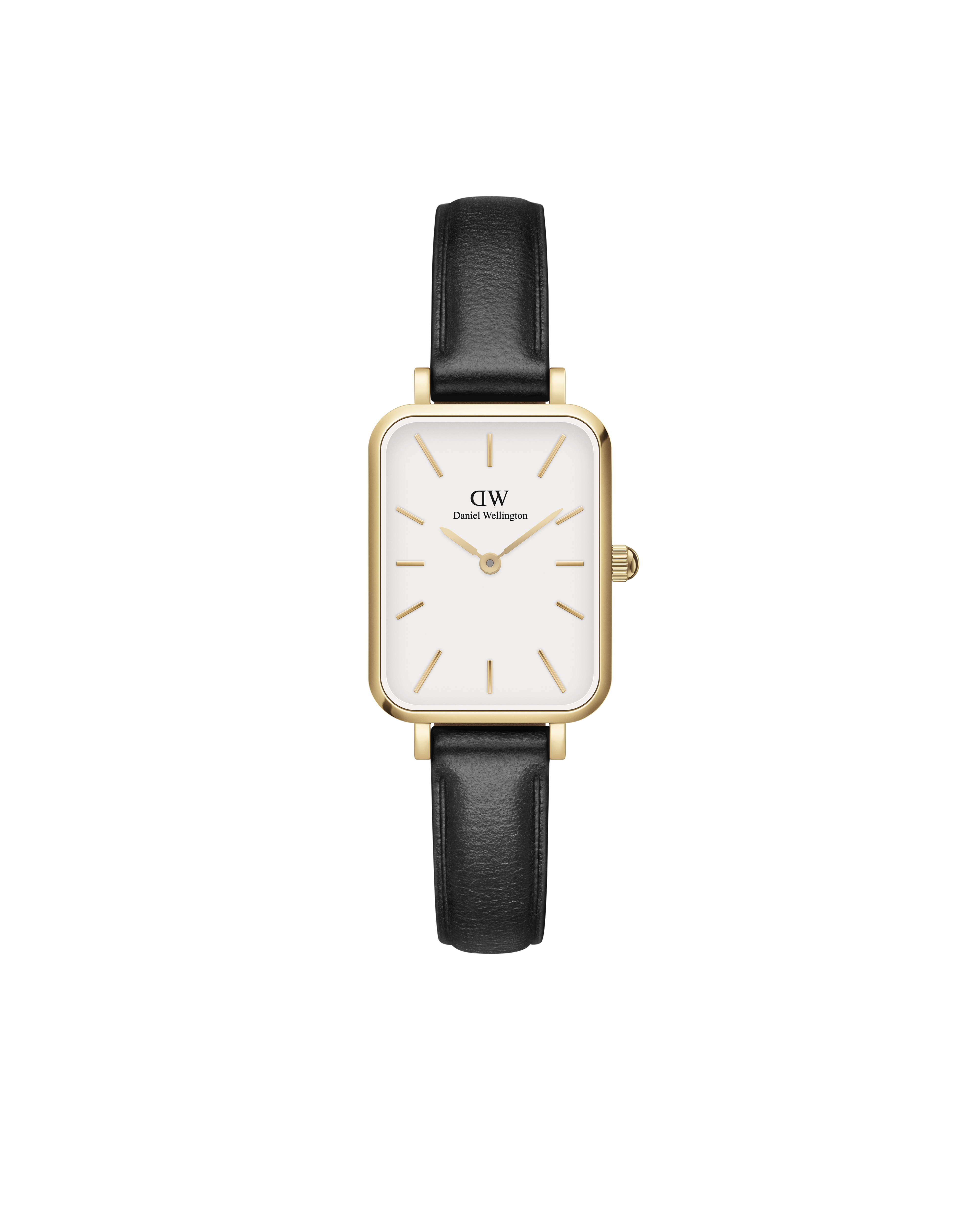 Daniel Wellington Quadro White Pressed Sheffield Gold