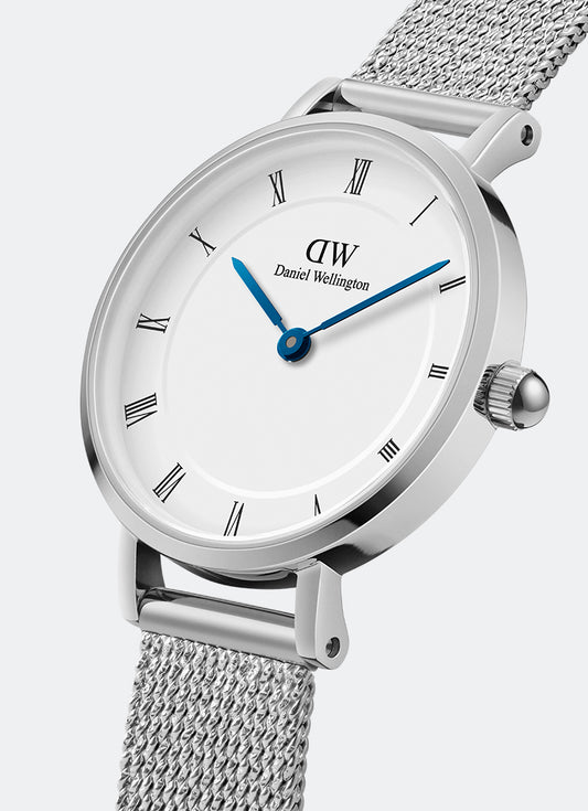 Petite White Roman Numerals Sterling (28) - DW00100684