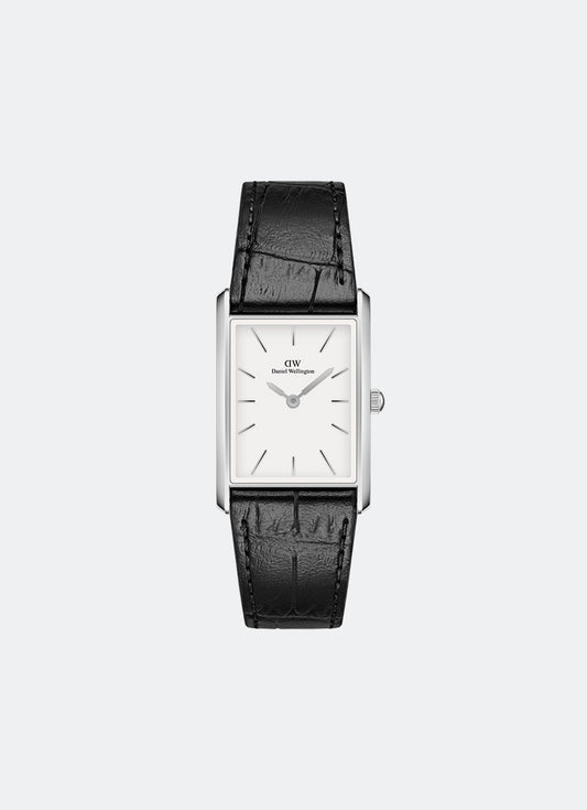Bound White Black Crocodile Silver (35x24) - DW00100697