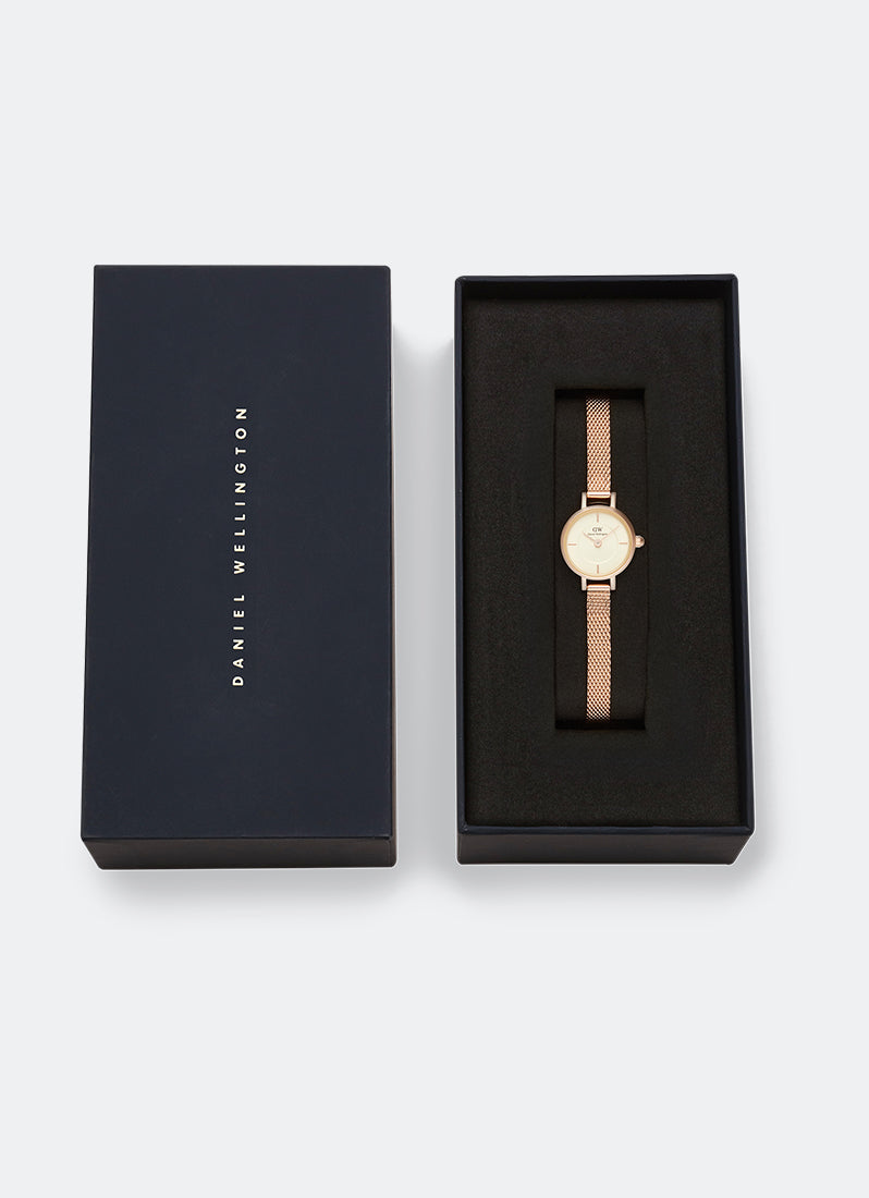 Jam Tangan Petite Mini Champagne Melrose Rose Gold (19