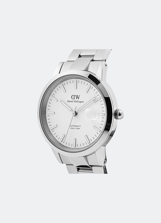 Iconic Link White Automatic Silver (40) - DW00100754