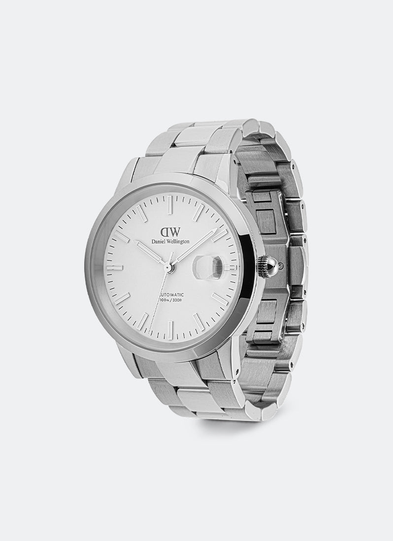 Iconic Link White Automatic Silver (40) - DW00100754