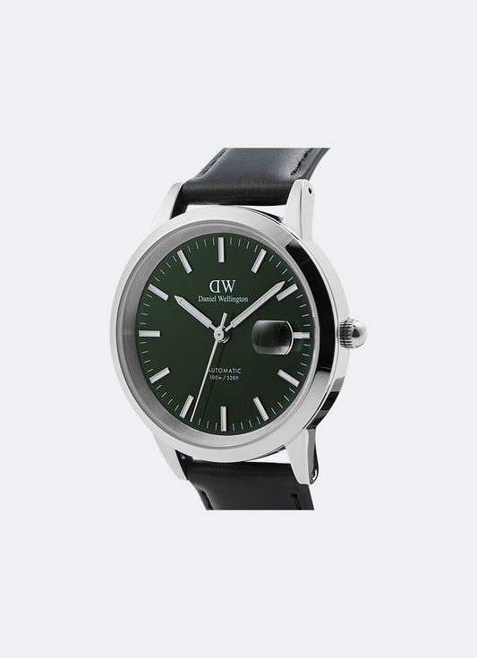 Iconic Green Enamel Automatic Sheffield Silver (40) - DW00100756