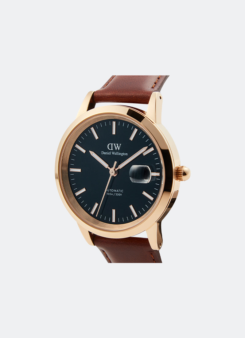 Iconic Arctic Enamel Automatic St. Mawes Rose Gold (40) - DW00100758